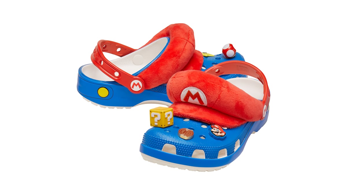 128983 crocs mario classic clogs