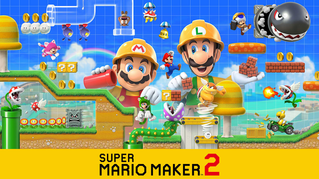 Super Mario Maker 2 Switch NSP + Update + Custom Levels (eShop)