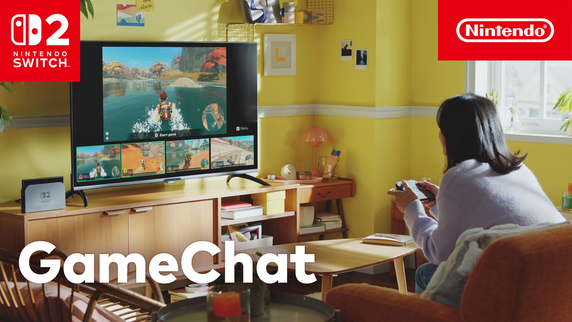 Nintendo Switch 2 GameChat - Nintendo BR