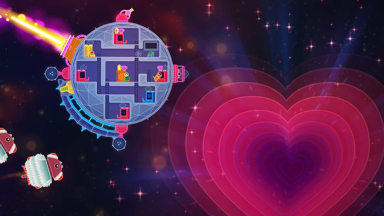 Lovers in a Dangerous Spacetime 6