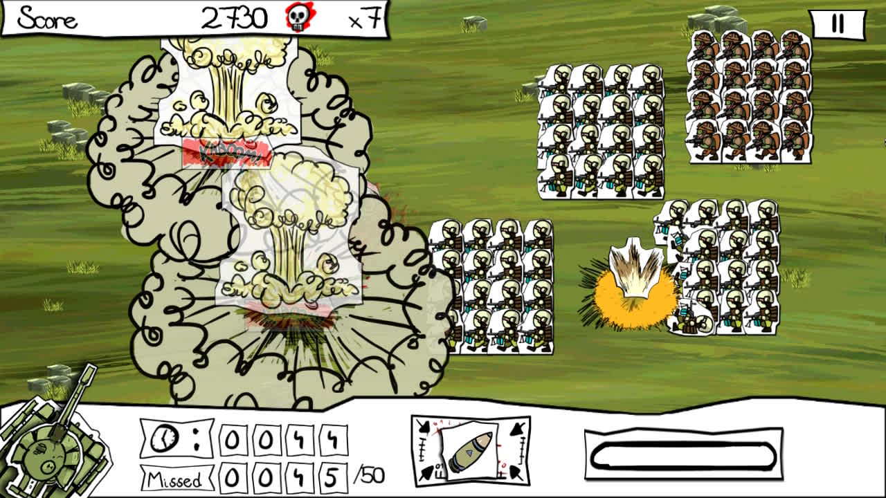 Paper Wars: Cannon Fodder Devastated 3
