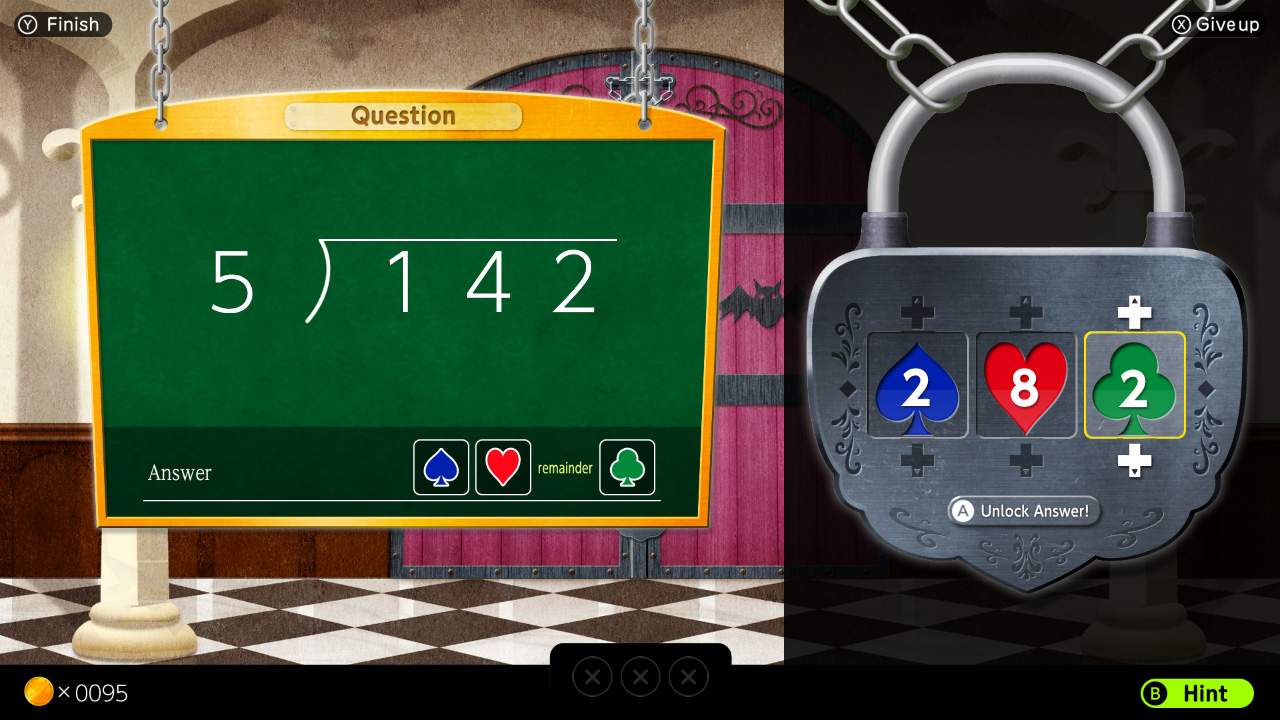 Calculation Castle : Greco's Ghostly Challenge "Division " 5