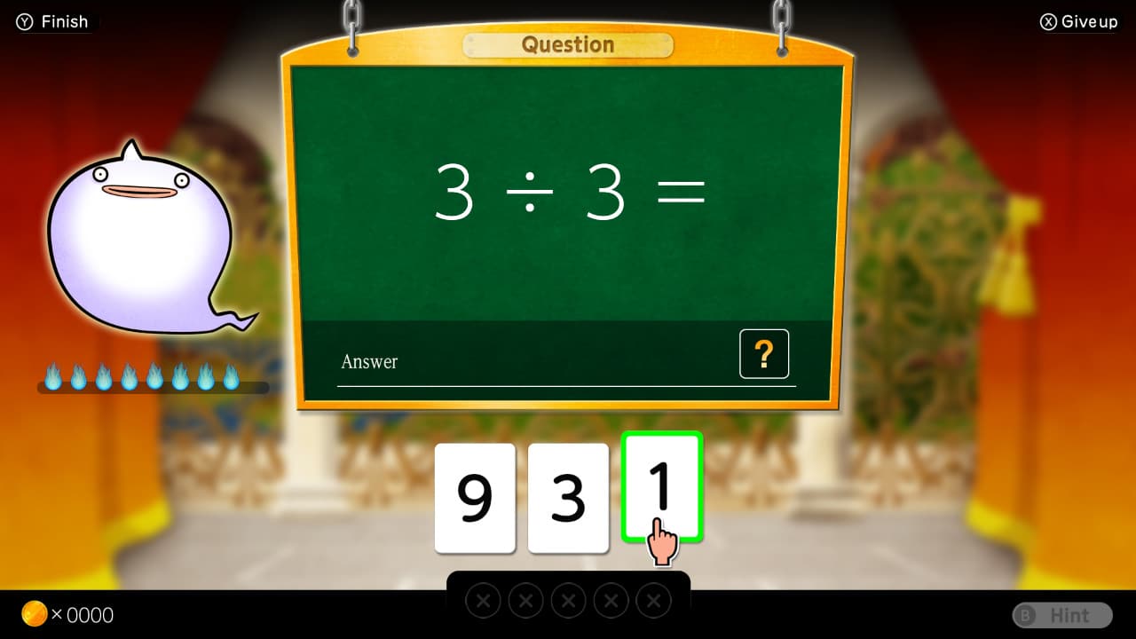 Calculation Castle : Greco's Ghostly Challenge "Division " 4