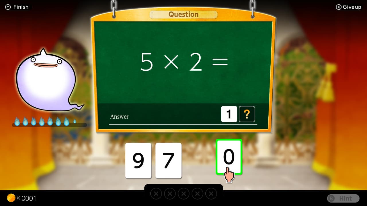 Calculation Castle : Greco's Ghostly Challenge "Multiplication " 4