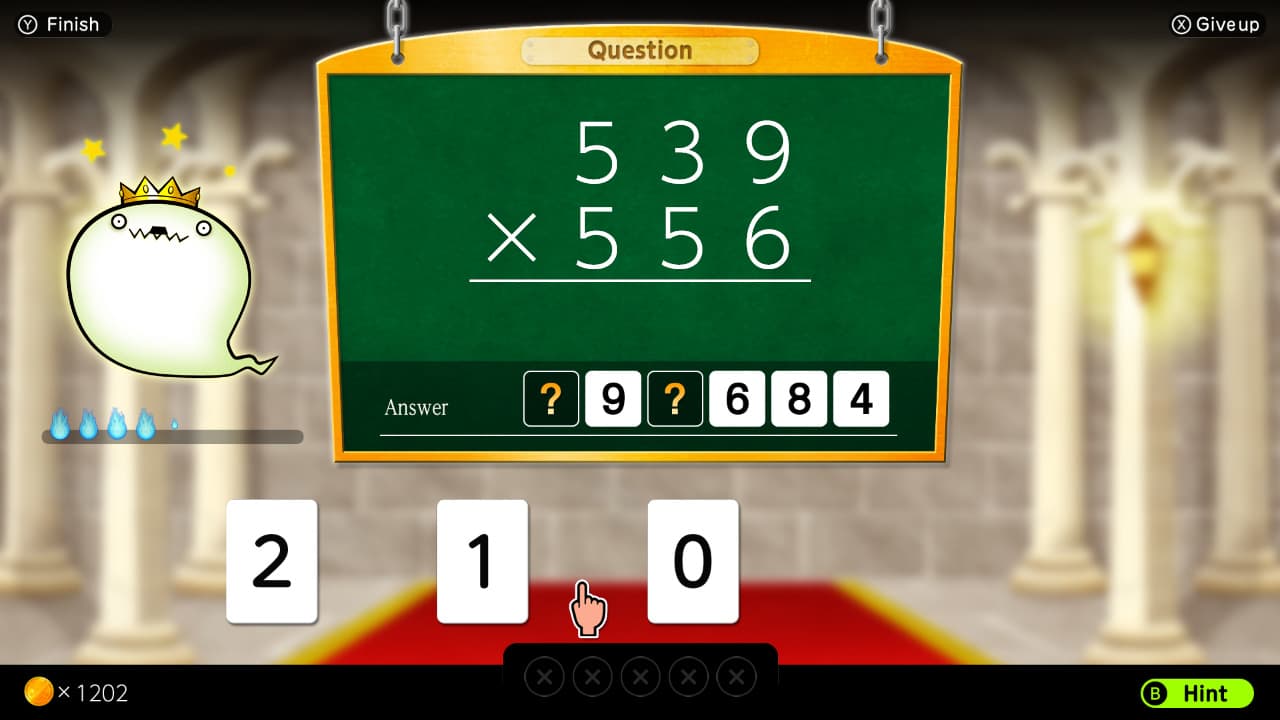 Calculation Castle : Greco's Ghostly Challenge "Multiplication " 6