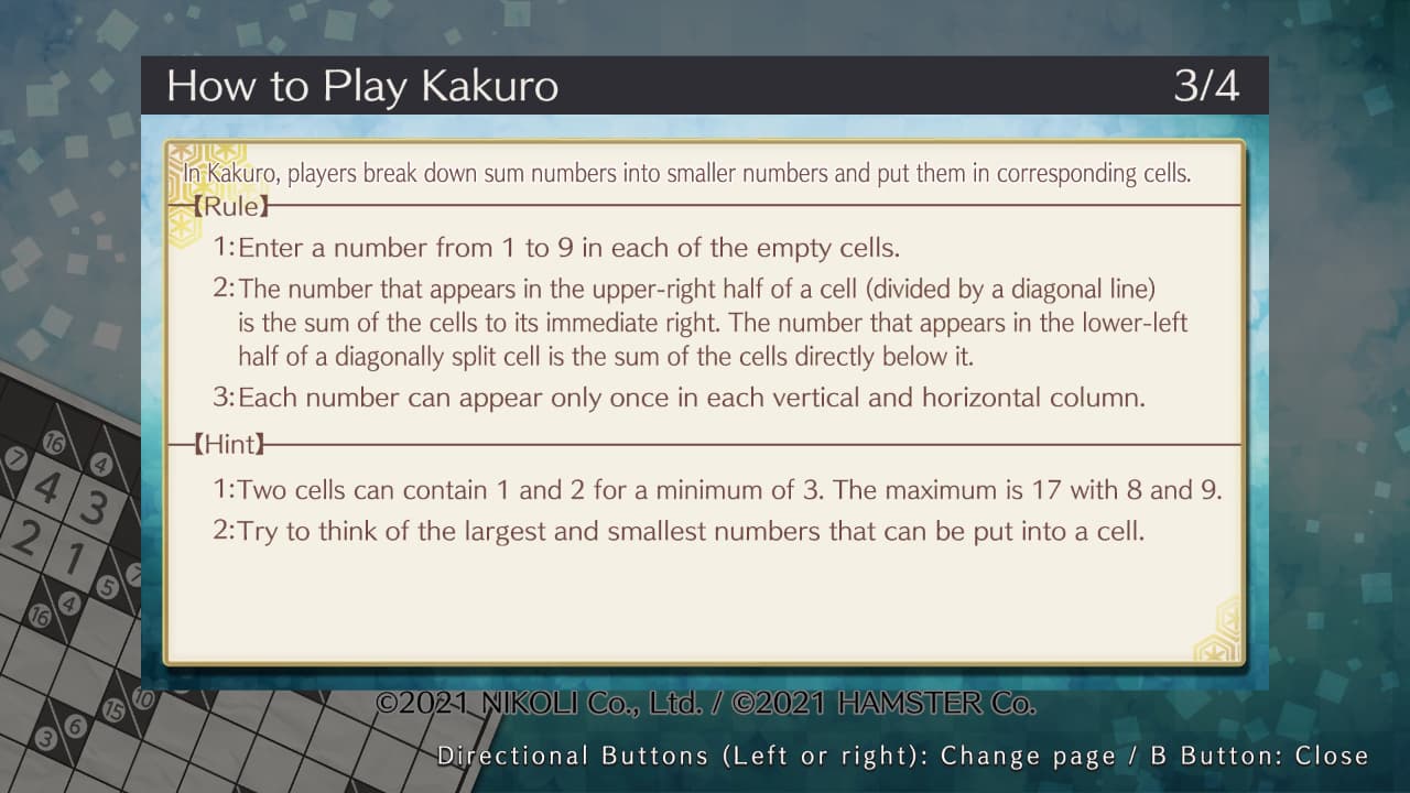 Puzzle by Nikoli S Kakuro 5