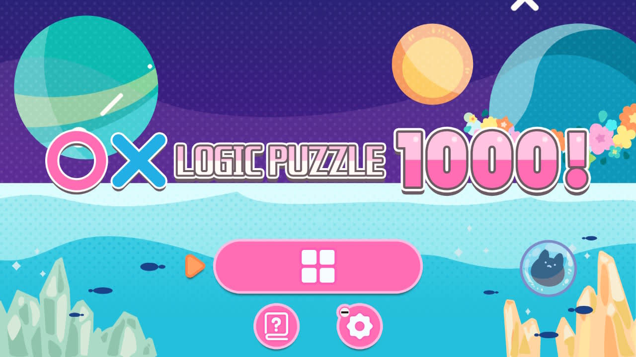 〇× LOGIC PUZZLE 1000 ! 2