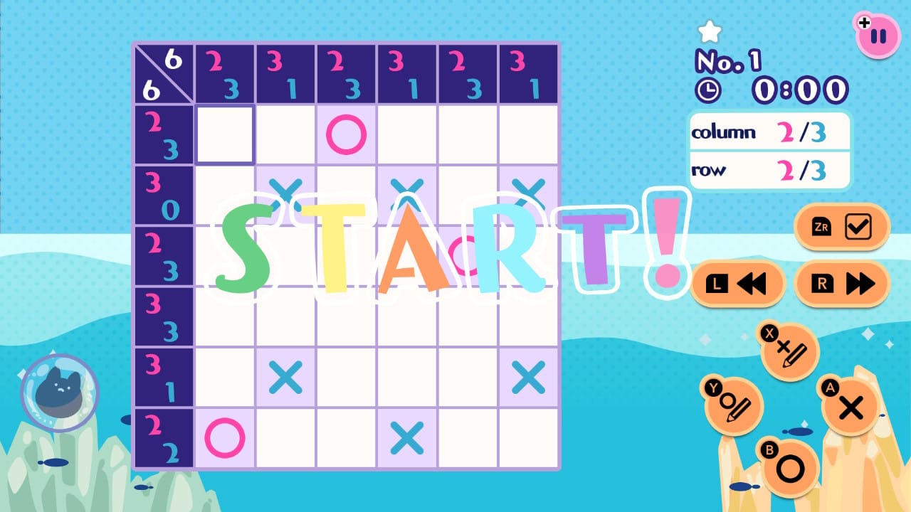 〇× LOGIC PUZZLE 1000 ! 3