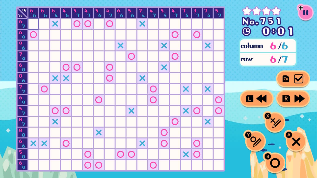 〇× LOGIC PUZZLE 1000 ! 7