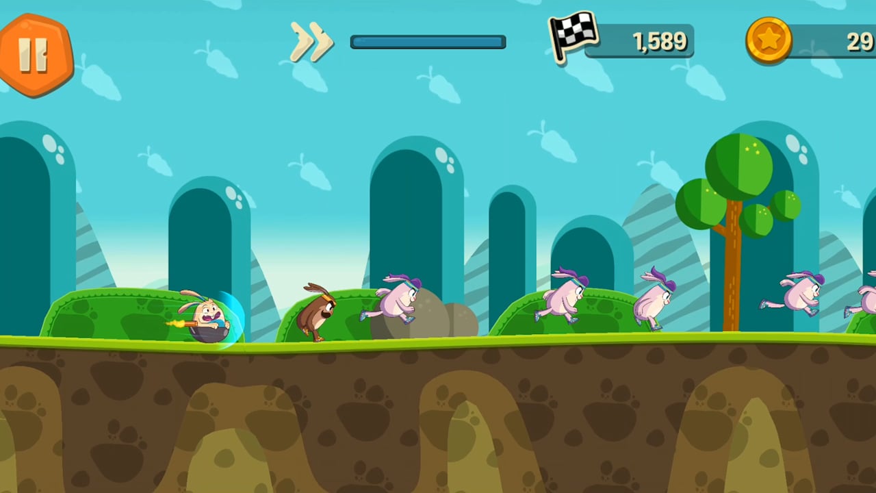 Rocket Rabbit - Coin Race 2