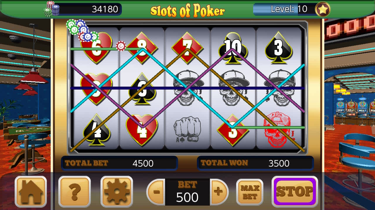 Slots of Poker at Aces Casino 5