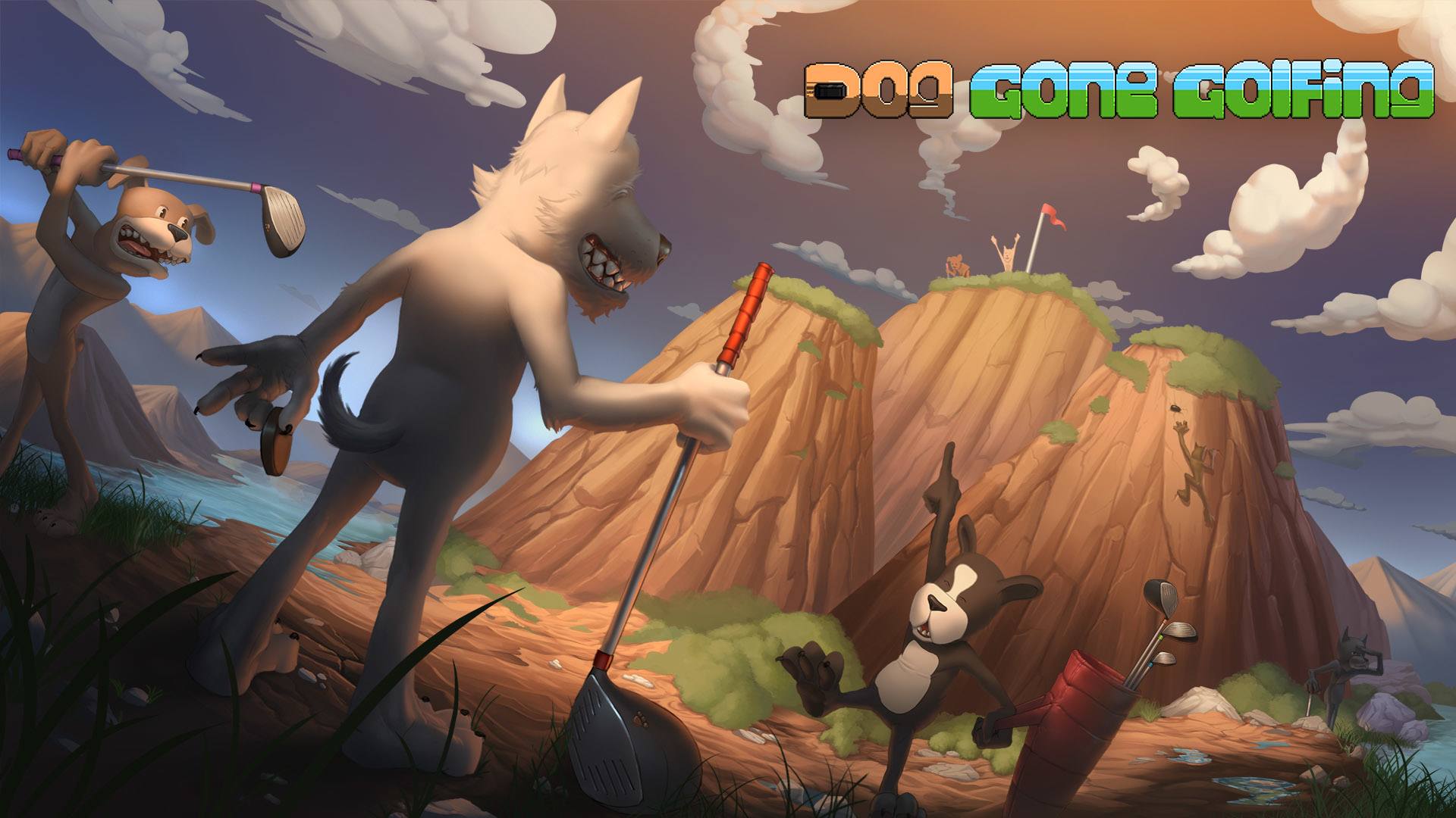 DOG GONE GOLFING 1