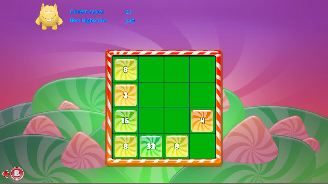 Candy 2048 Challenge 5