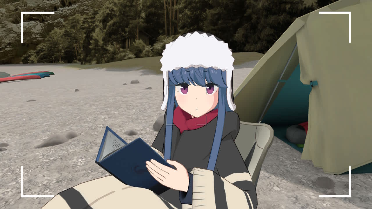 Laid-Back Camp - Virtual - Lake Motosu 3