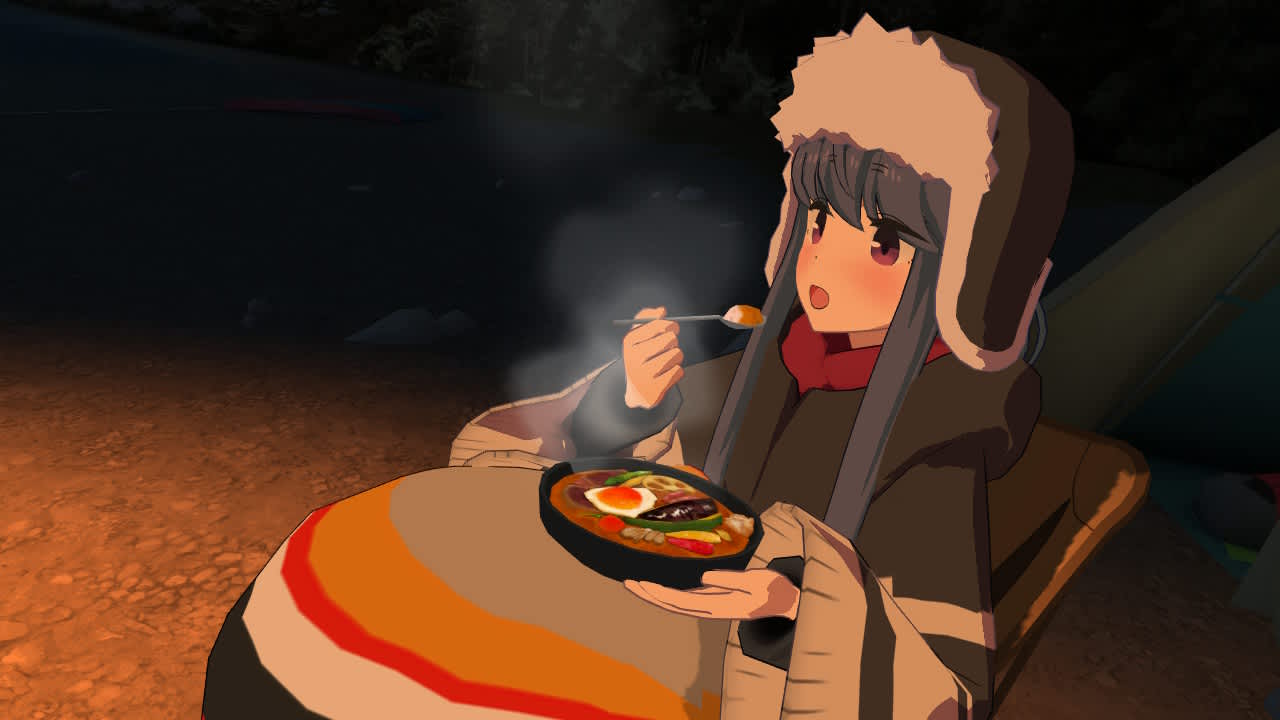 Laid-Back Camp - Virtual - Lake Motosu 6