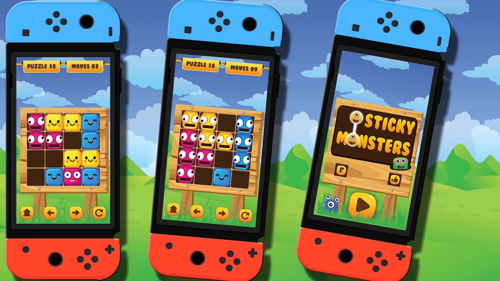 Sticky Monsters 1