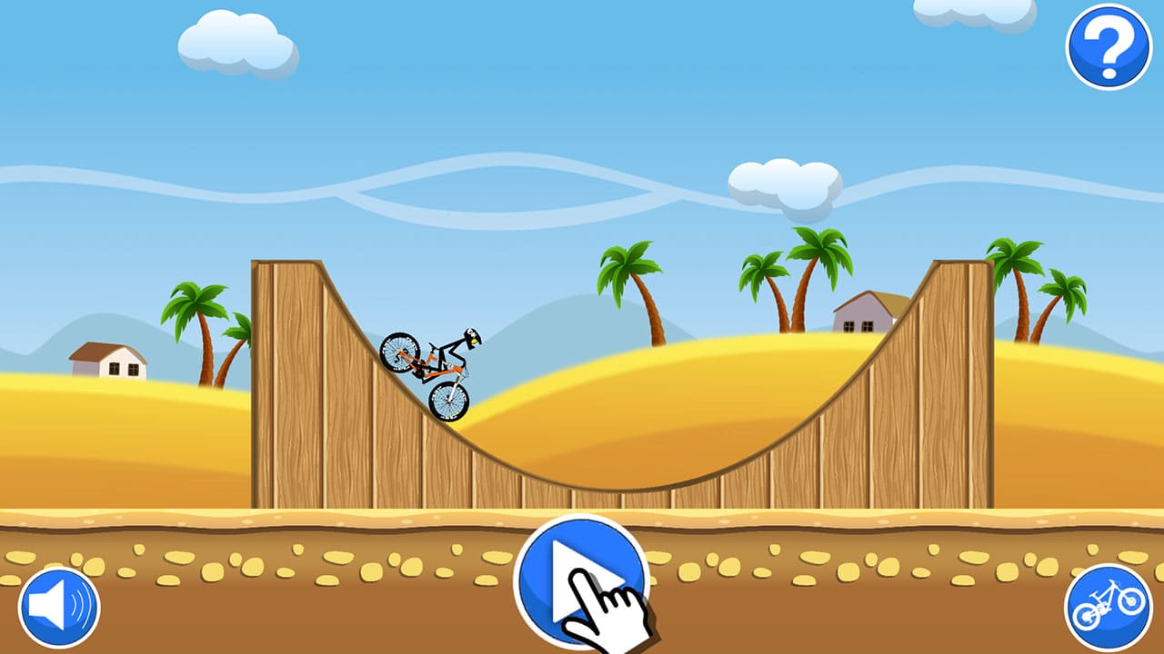 Mountain Bike Hill Climb Race: Real 2D Arcade Dirt Racing Games 5