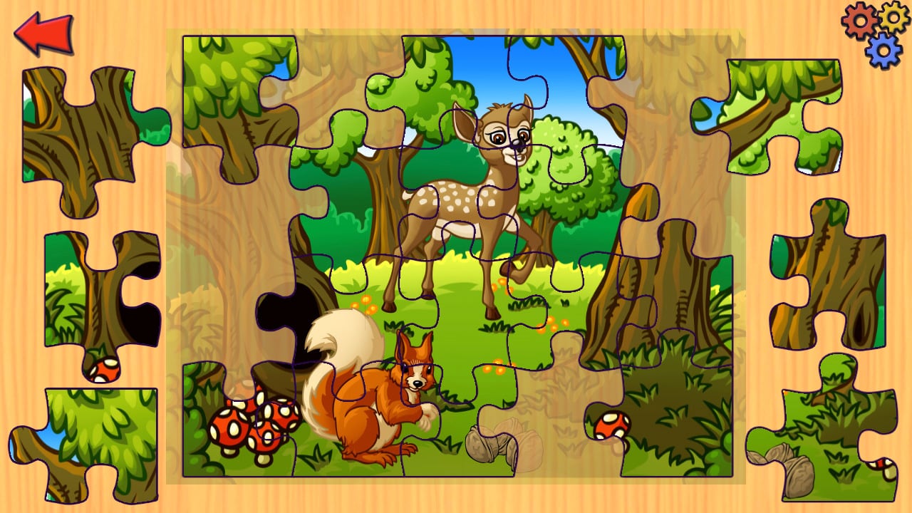 Funny Farm Animal Jigsaw Puzzle Game for Kids and Toddlers 2