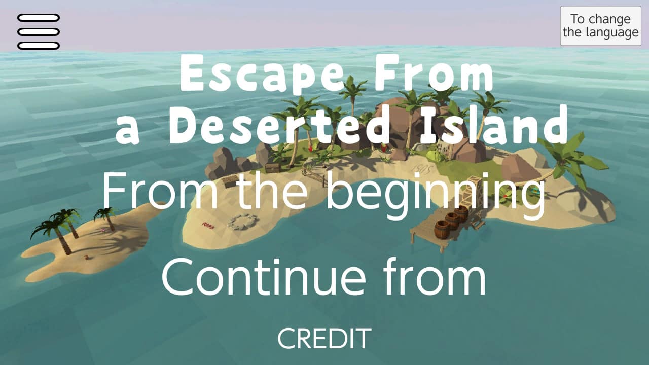 Escape From a Deserted Island
～The Adventures of Nyanzou&Kumakichi: Escape Game Series～ 2