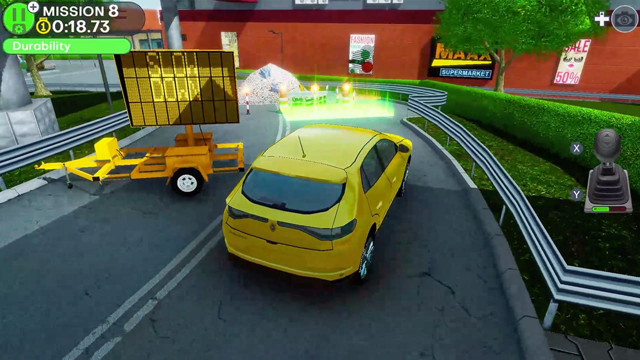 Shopping Mall Parking Lot 8