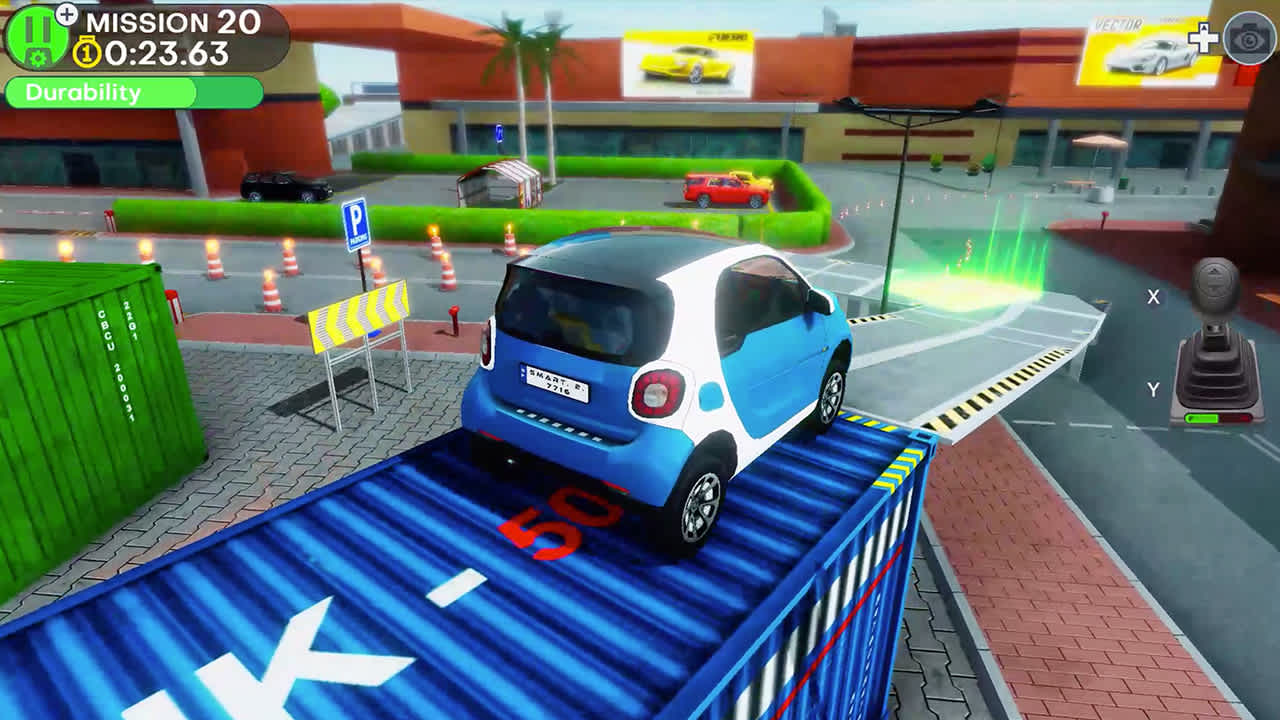 Shopping Mall Parking Lot 7