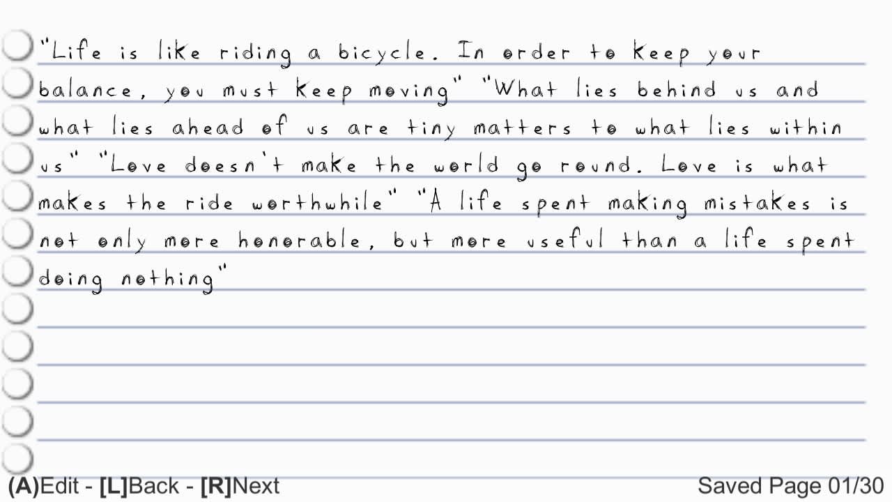 Notes 2
