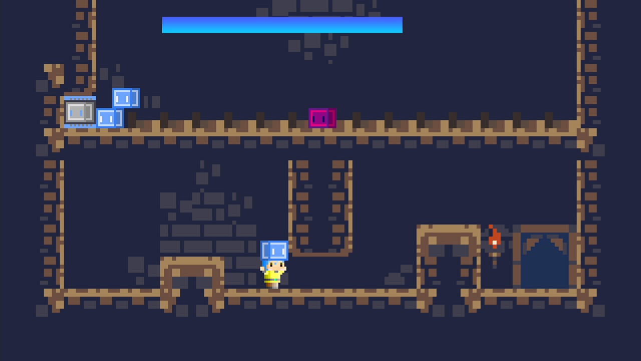 Pixel Game Maker Series BLOCK SLIME CAVE 4