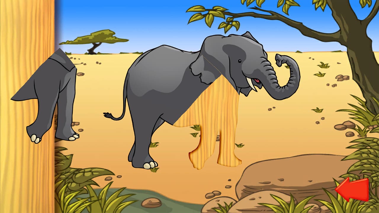 Animal Puzzle - Preschool Learning Game for Kids and Toddlers 4