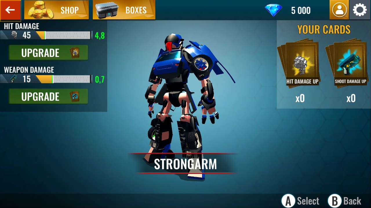 Robot Car War: Transform Battle Machines 2
