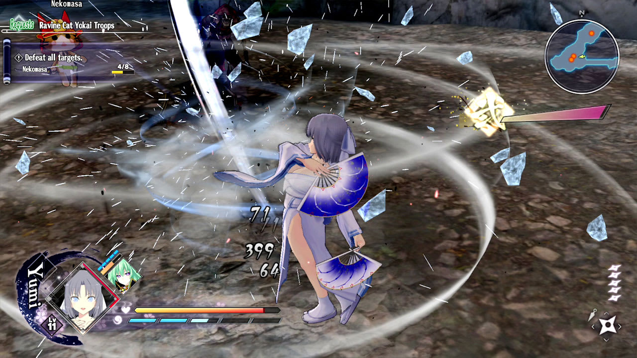 Neptunia X SENRAN KAGURA: Ninja Wars 6