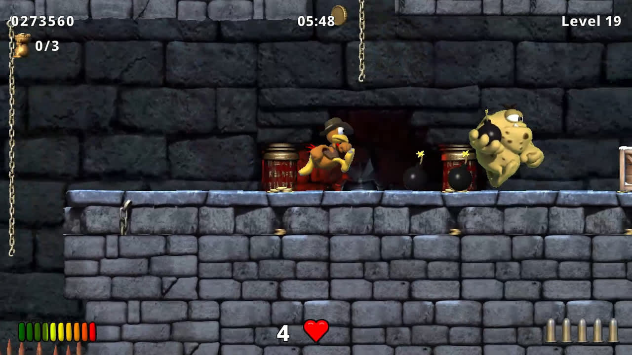 Moorhuhn Jump and Run 'Traps and Treasures 2' 8