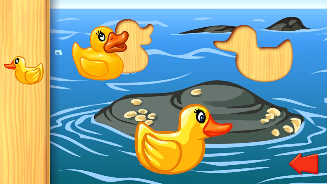 Ocean Animals Puzzle - Preschool Animal Learning Puzzles Game for Kids & Toddlers 5