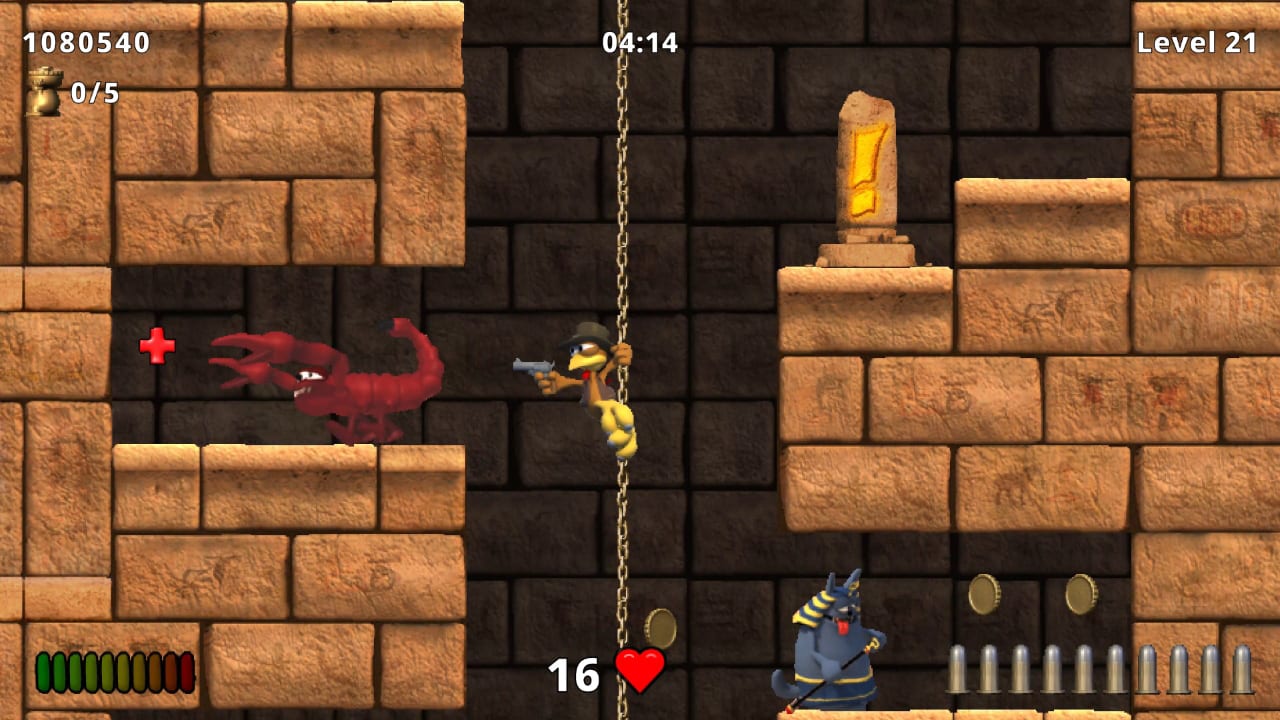 Moorhuhn Jump and Run 'Traps and Treasures 3' 7