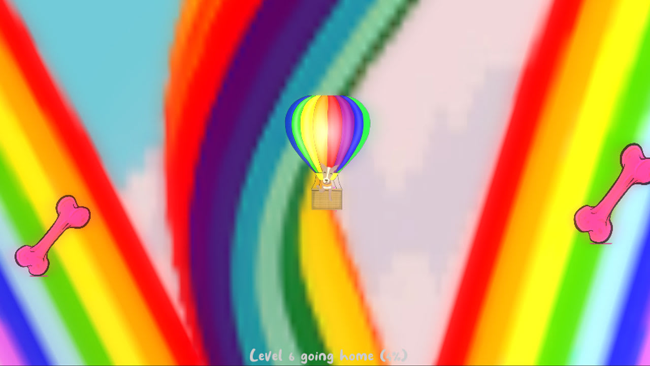 Puppy Balloon Ride 7