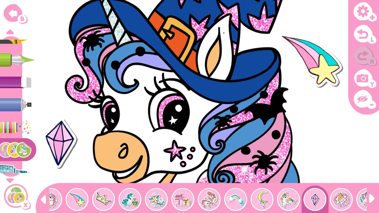 My Cute Unicorns - Coloring Book 6