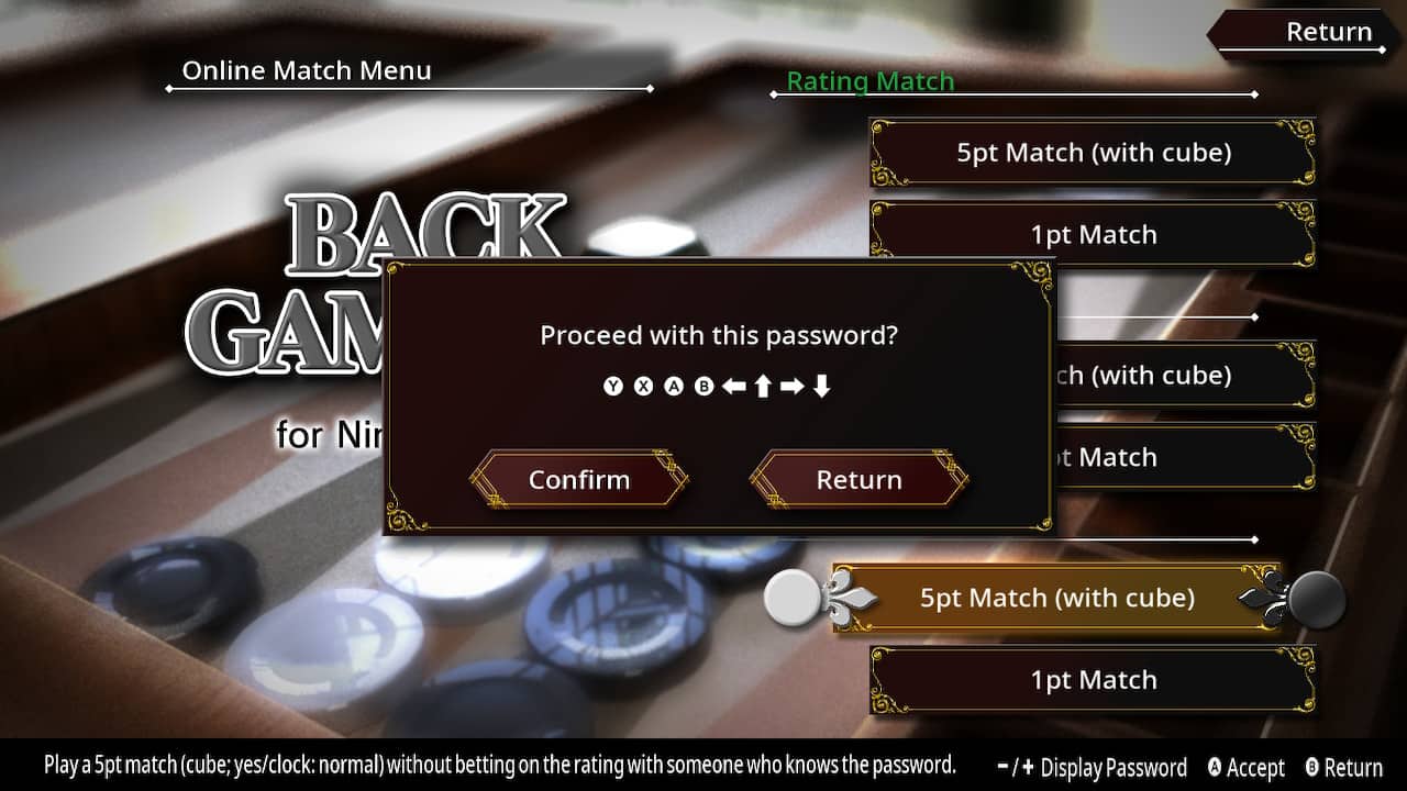 BACKGAMMON PRO for Nintendo Switch 6