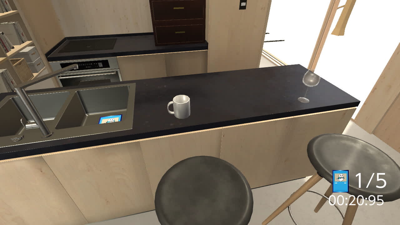 Escape game & Card search game R01M 6