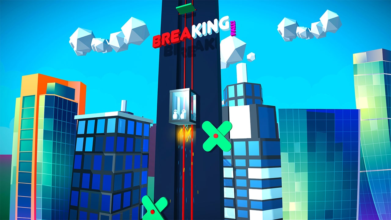 Falling Elevator - Hyper Casual Demolish Escape Survival Game 2