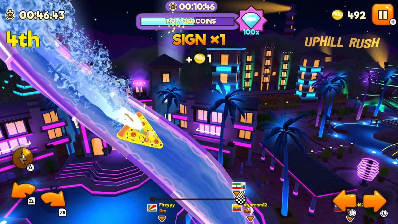 Uphill Rush Water Park Racing 5