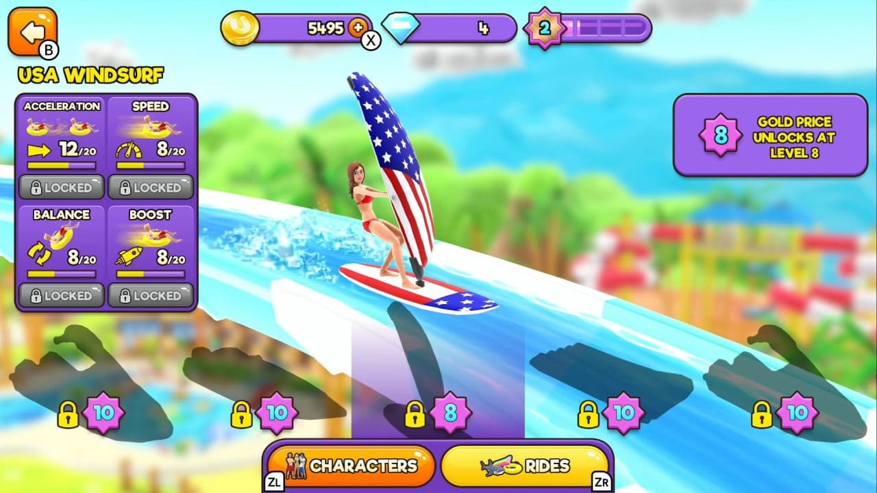 Uphill Rush Water Park Racing 4