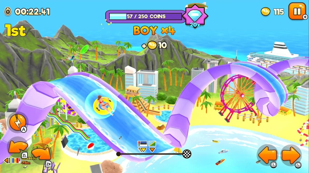 Uphill Rush Water Park Racing 3