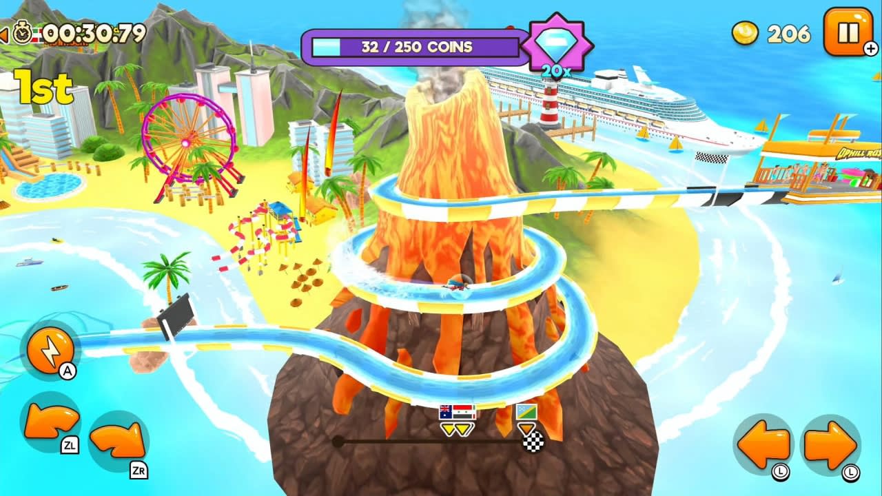 Uphill Rush Water Park Racing 8