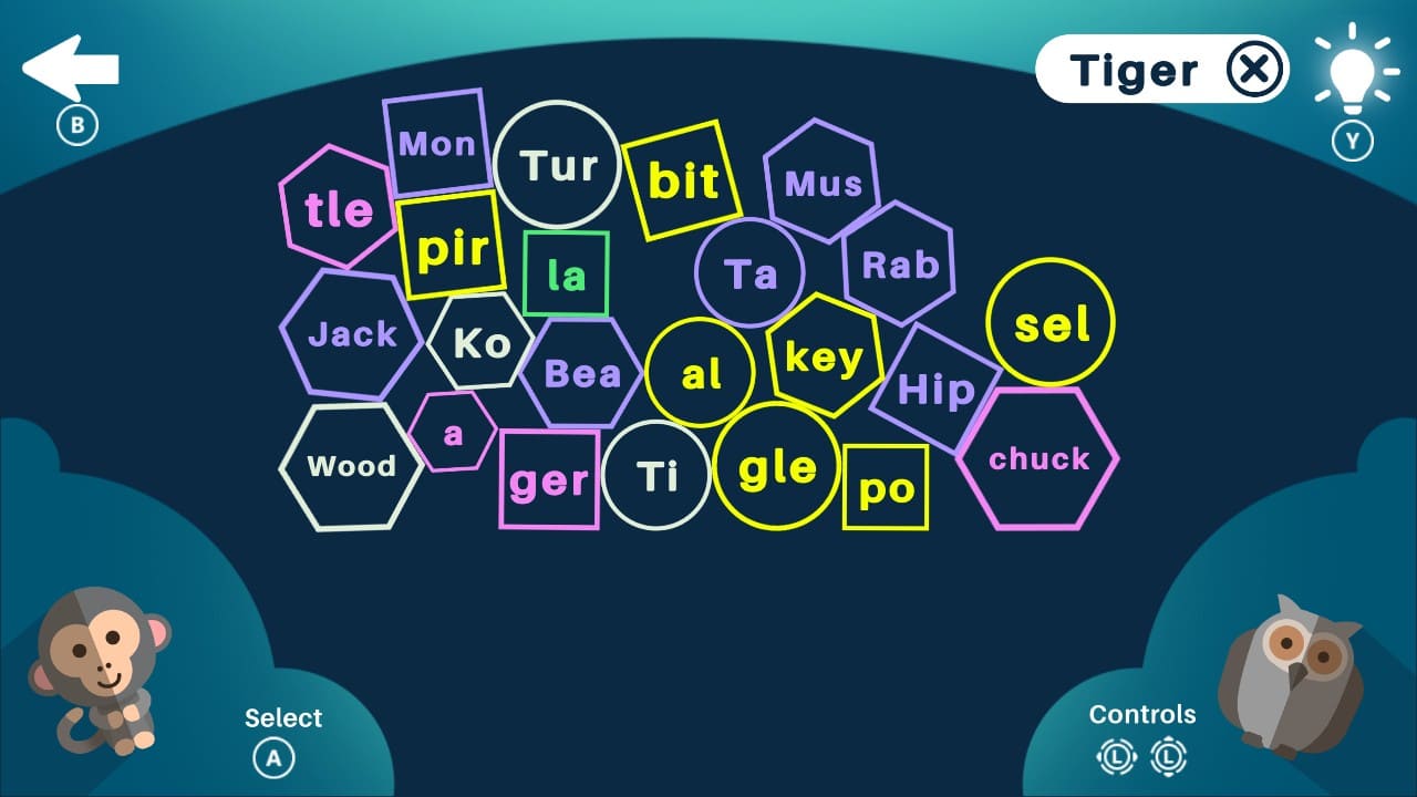 Learn Words - Use Syllables 3