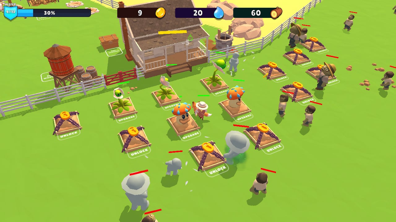 Zombie Garden vs Plants Defence -Battle Craft and Survival Simulator Game 5