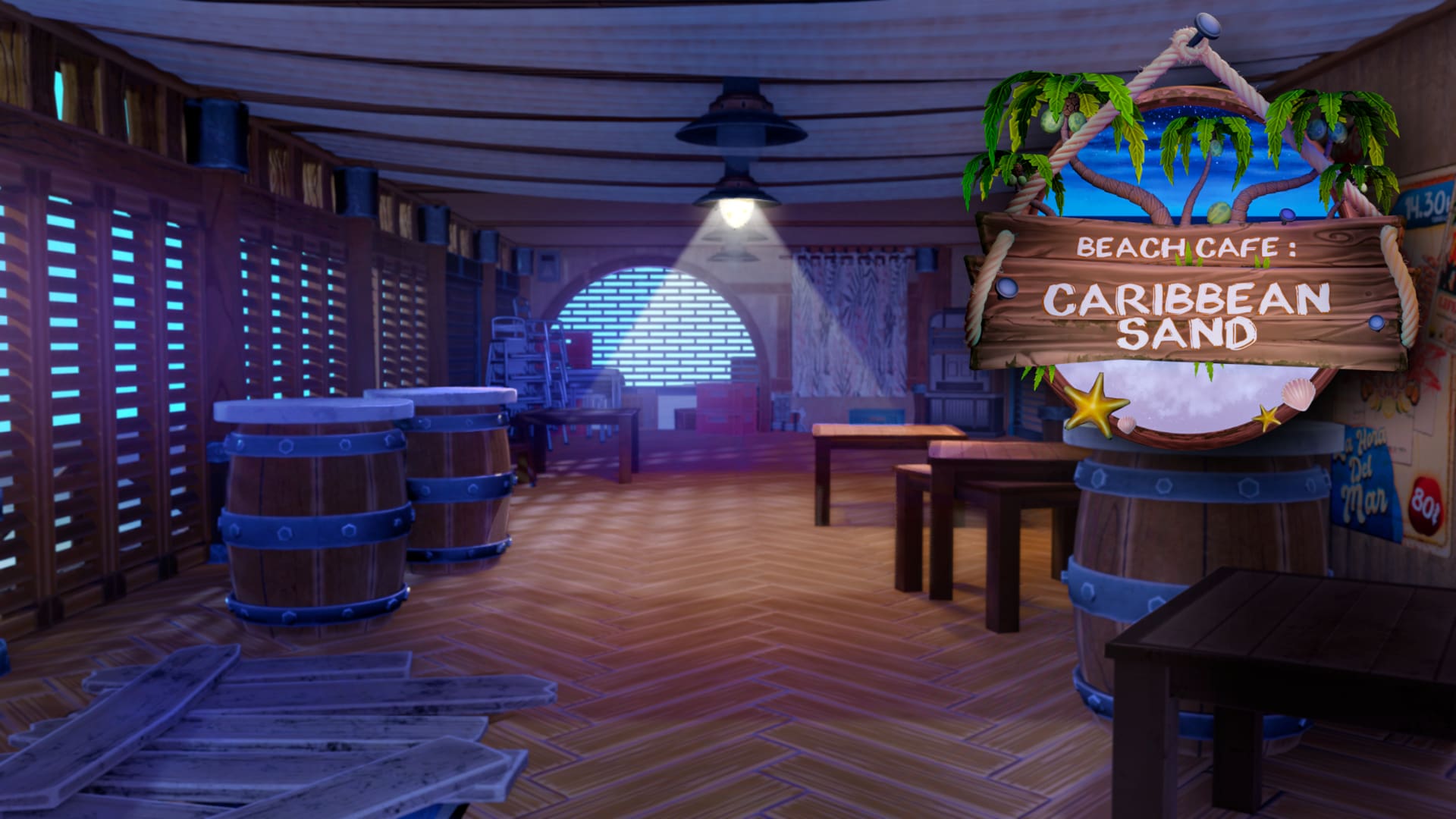 Beach Cafe: Caribbean Sand 1