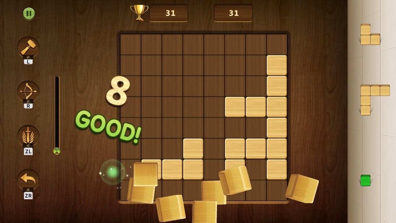 Wood Cube Block: Classic Casual Puzzle 6
