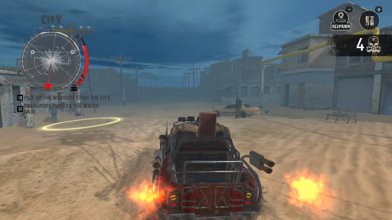 Rider Among Dead - Mad Zombie Killer Machine Survival 4