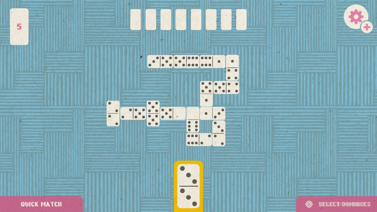 Paper Dominoes 4