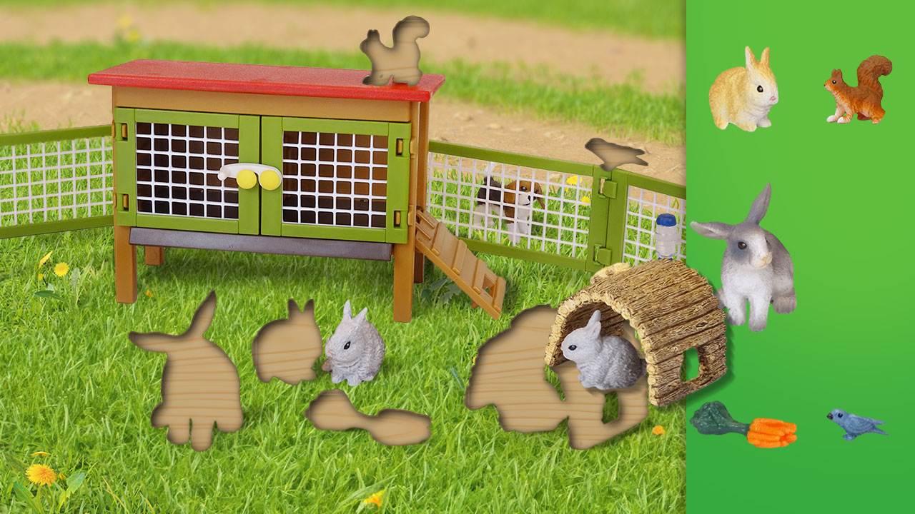 schleich® Puzzles FARM WORLD 4