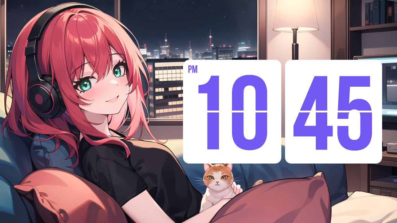 Anime Clock 5